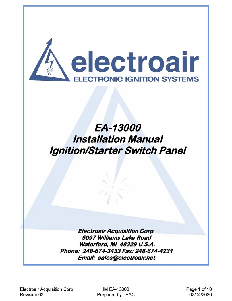 Electro-Air EA-13000 installation manual