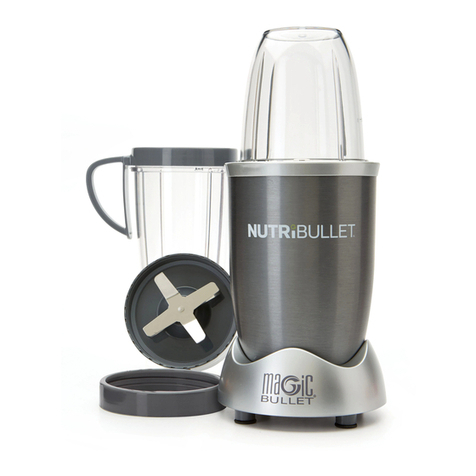 NUTRIBULLET Magic Bullet Getting started