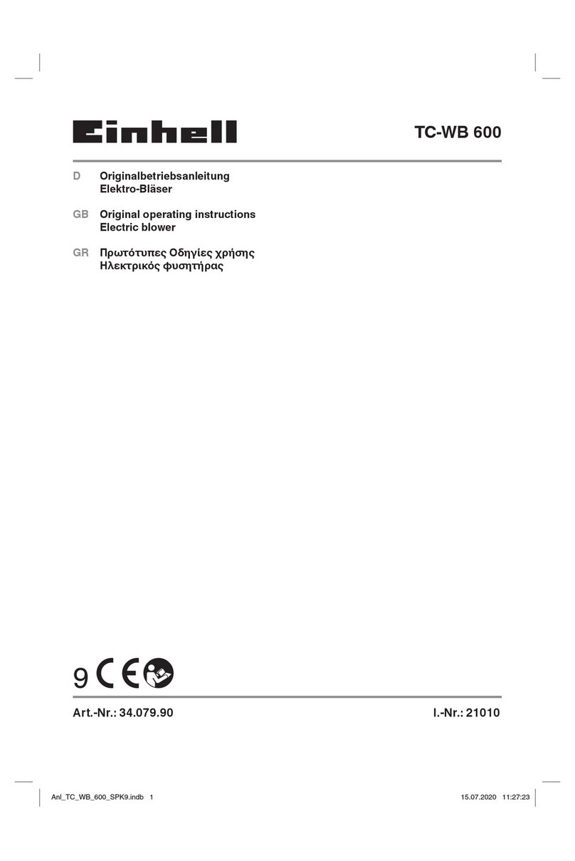 EINHELL TC-WB 600 User manual