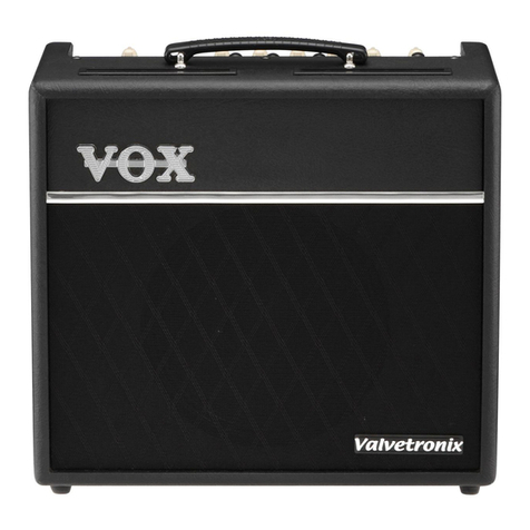 VOX Amplification VT40+ User manual
