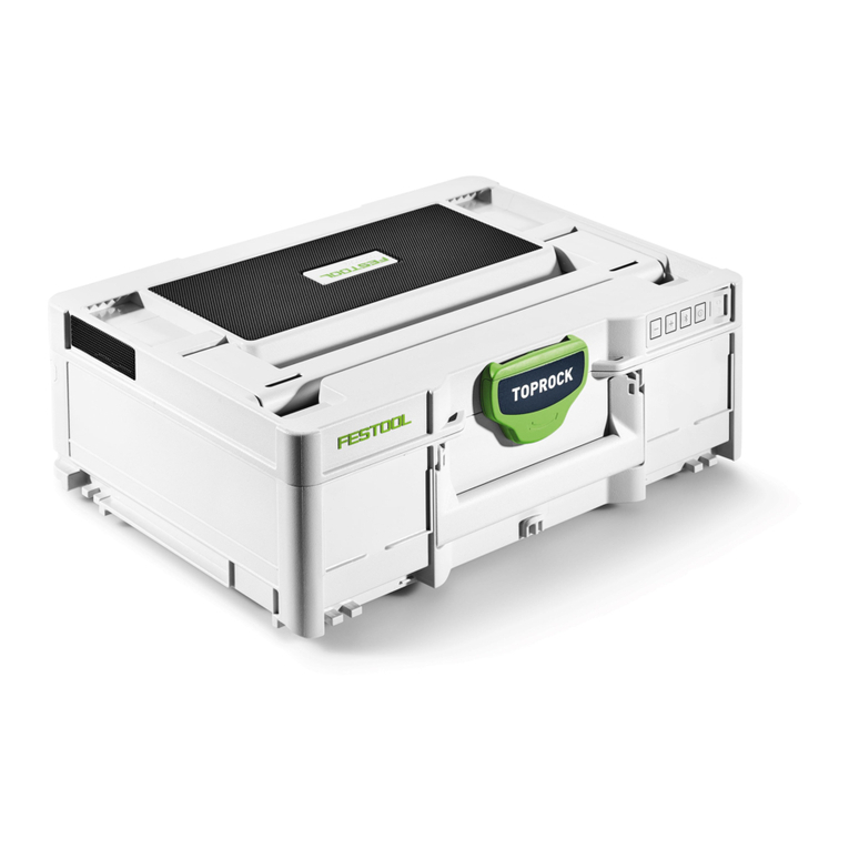 Festool TOPROCK BT 20 manual
