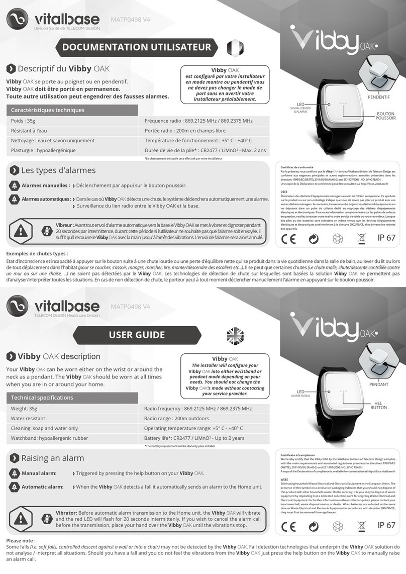 VitalBase Vibby OAK user guide