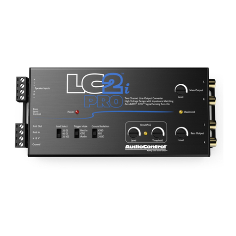 Audio Control LC2i PRO User manual