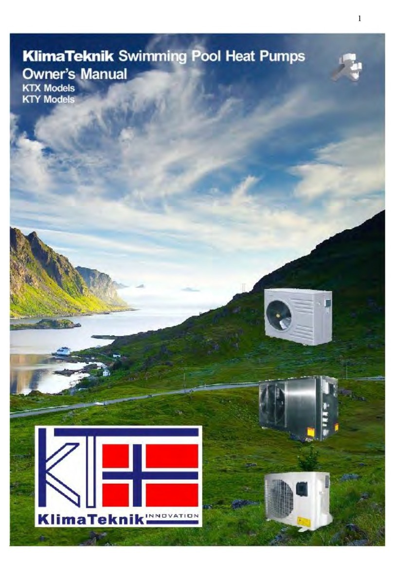 KlimaTeknik KTY Series owner's manual