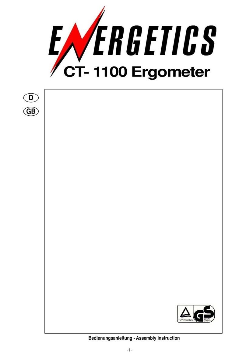 Energetics CT-1100 Assembly instruction
