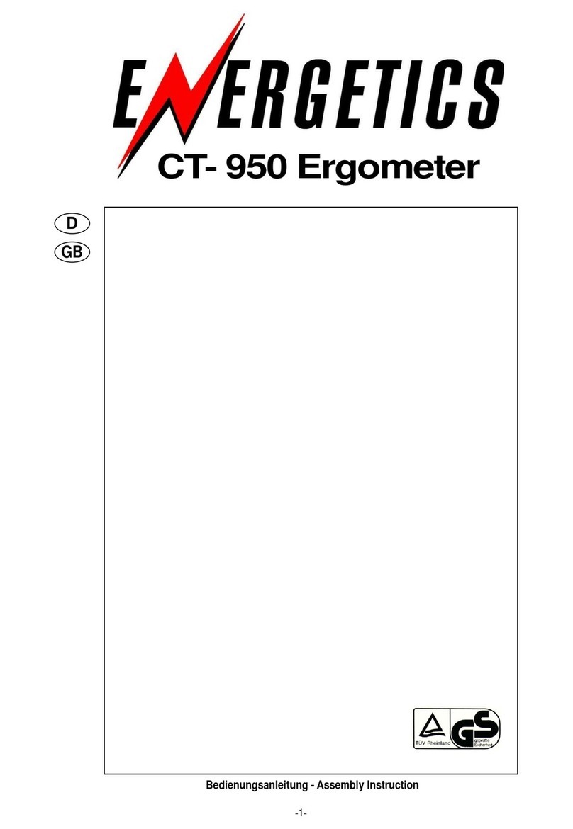 Energetics CT-950 User manual