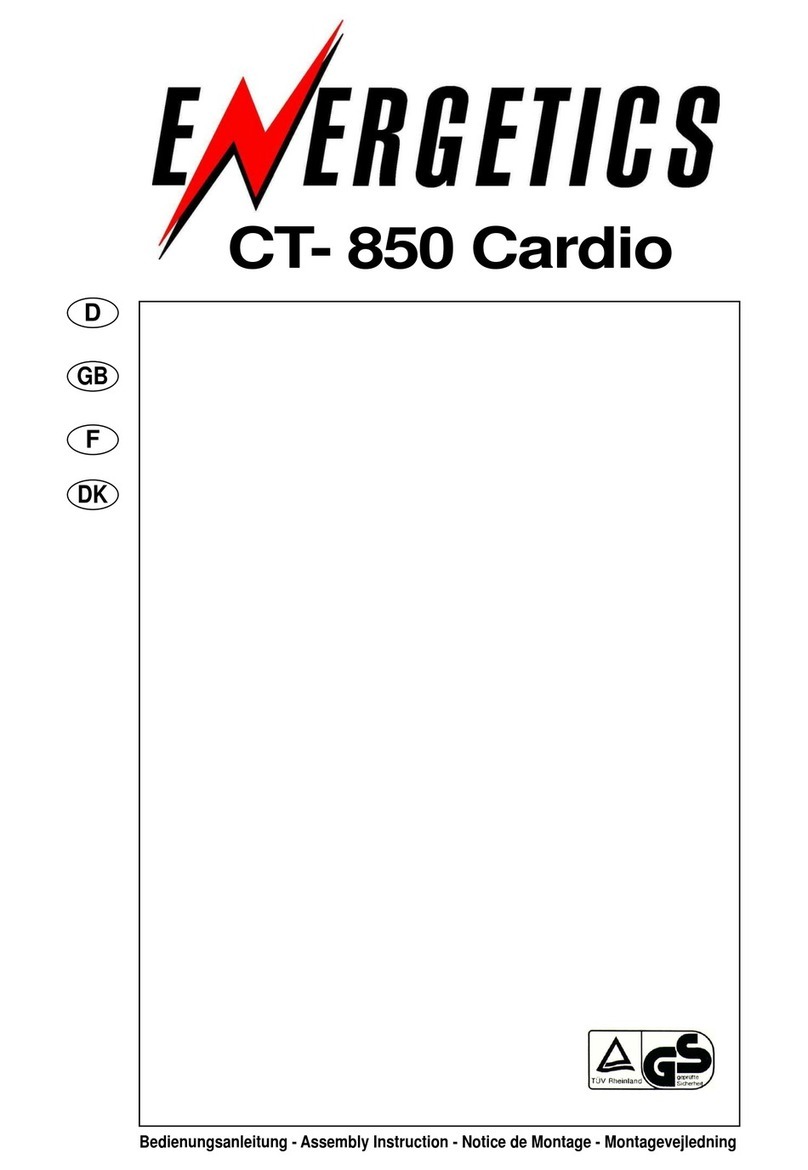 Energetics CT-850 Assembly instruction