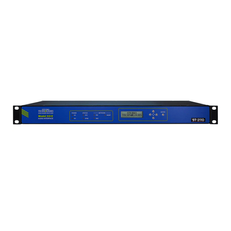 Studio Technologies ST 2110 troubleshooting guide