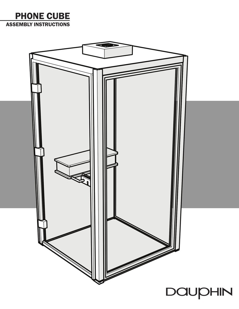 Dauphin PHONE CUBE Assembly instructions