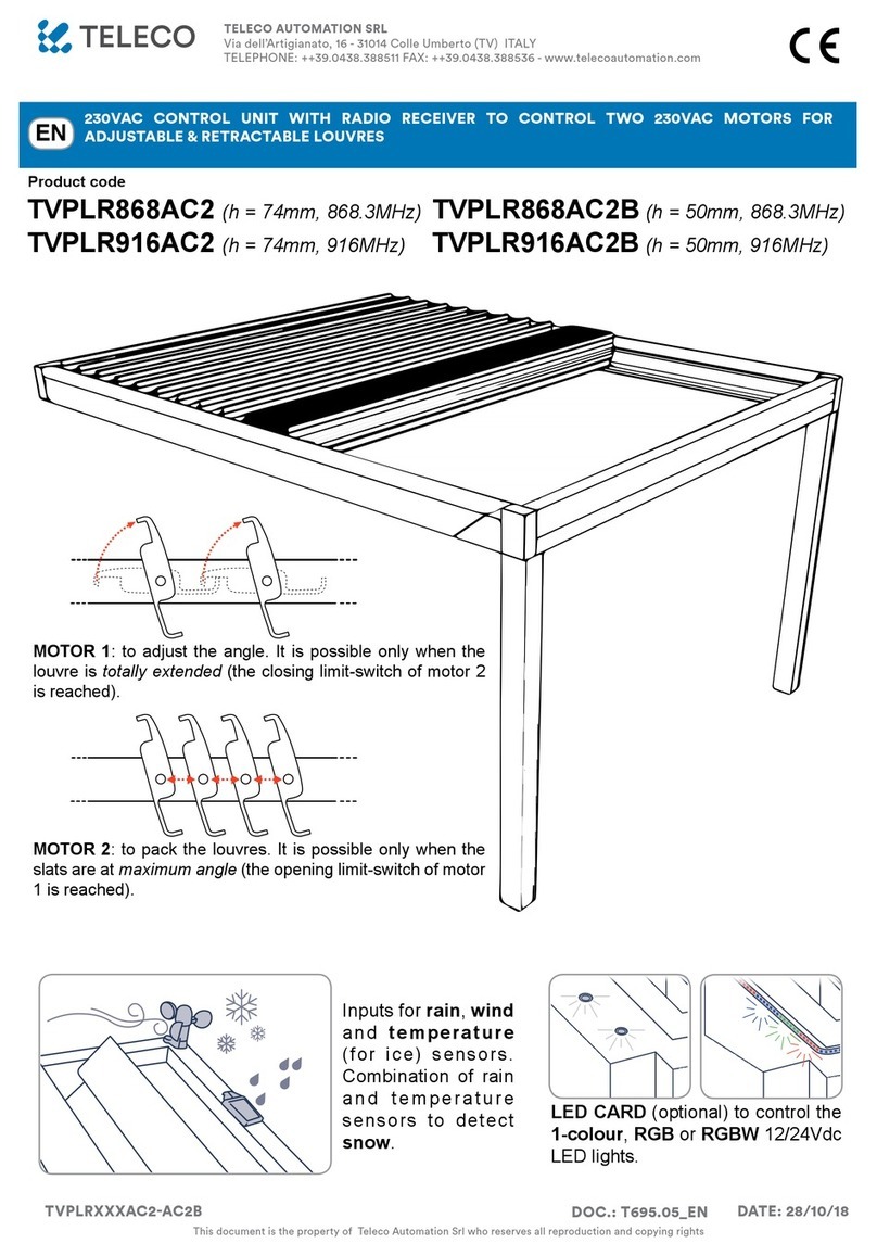 Teleco TVPLR868AC2 manual