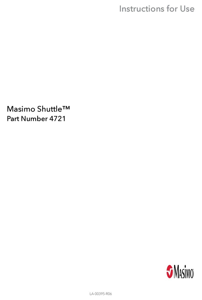 Masimo Shuttle 4721 Instructions for use