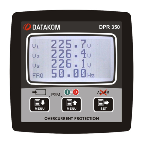Datakom DPR-350 Series user manual