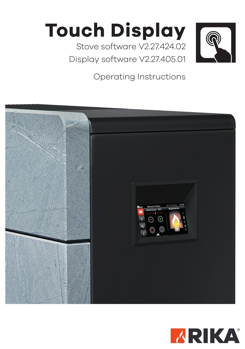 RIKA Touch Display User manual