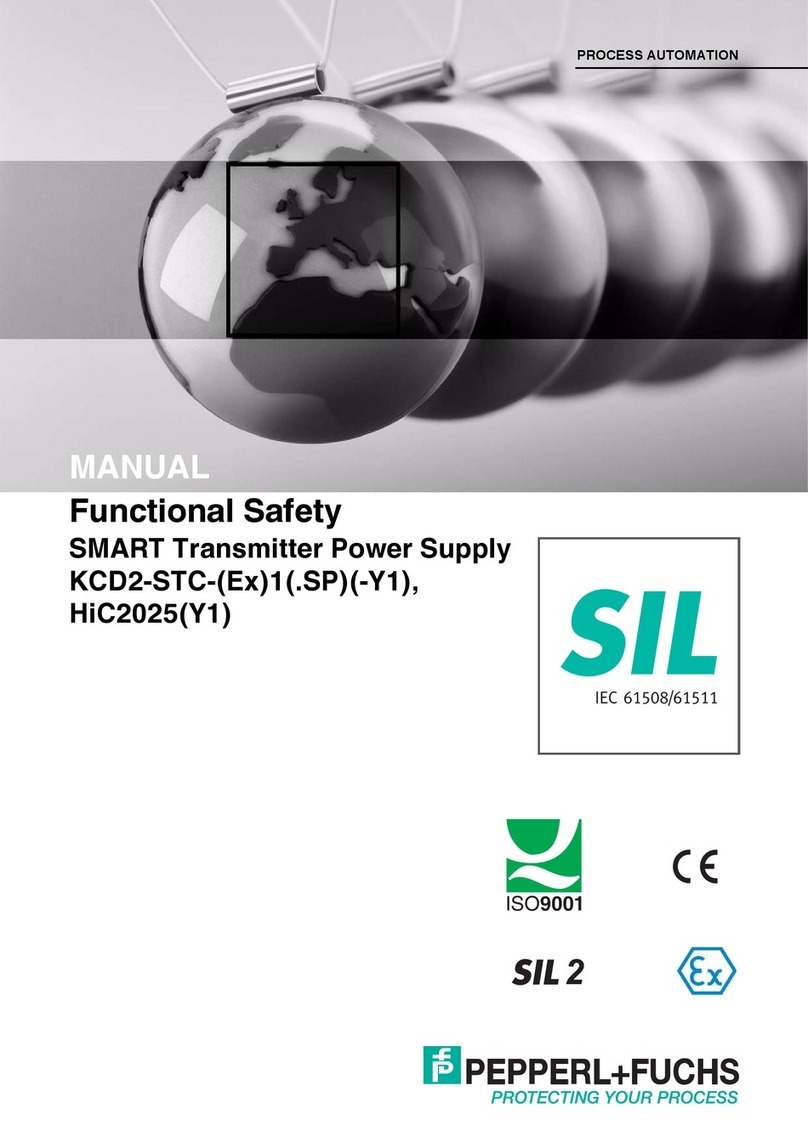 Pepperl+Fuchs SIL KCD2-STC-1.SP User manual