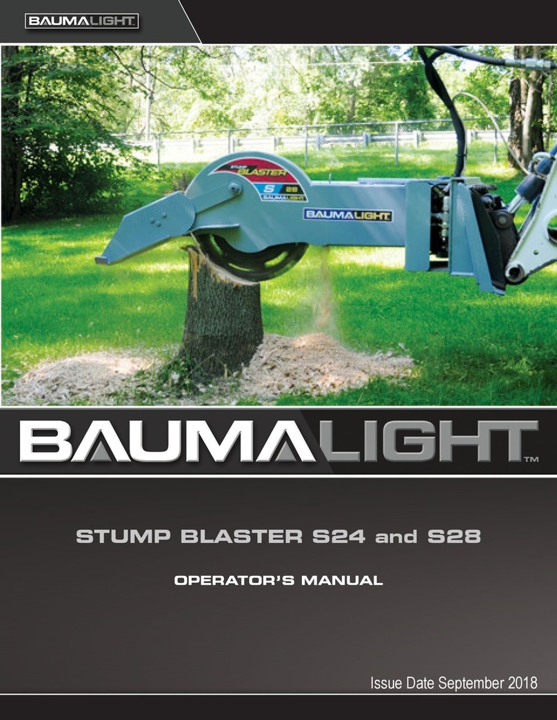 Baumalight STUMP BLASTER S24 Operator's manual