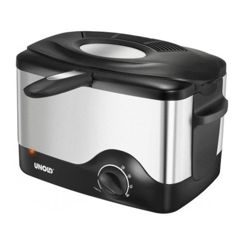 Unold DEEP FRYER Compact Instructions for use