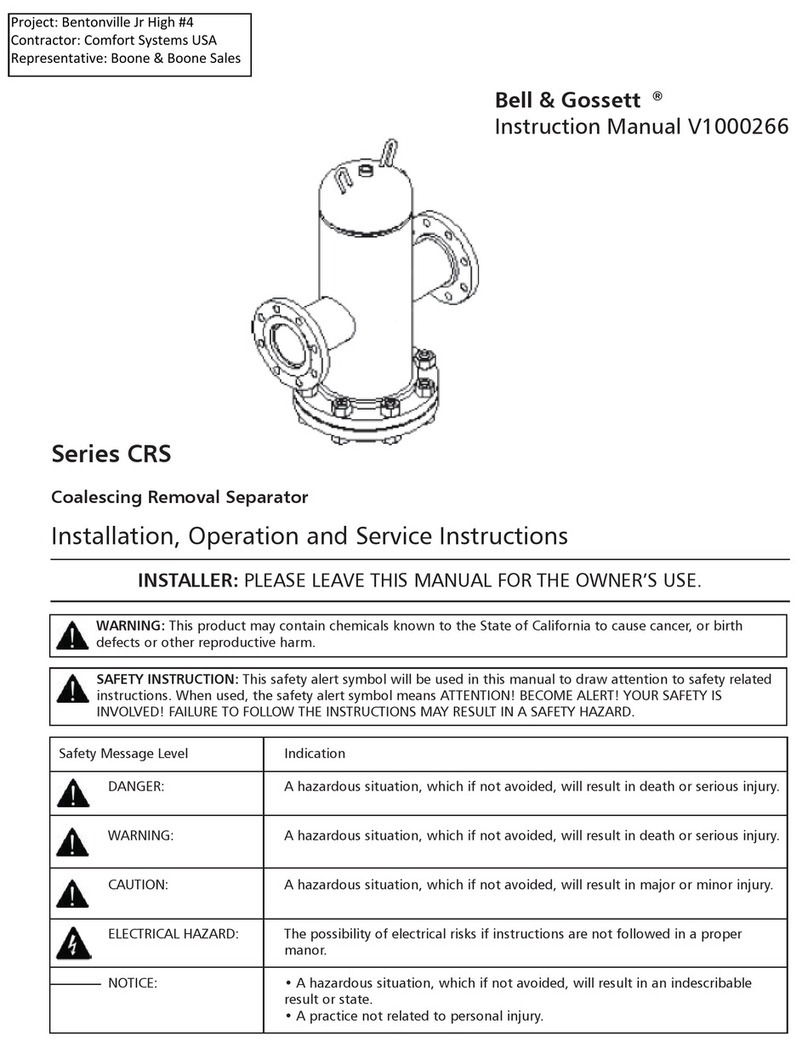 Bell and Gossett CRS Series instruction manual