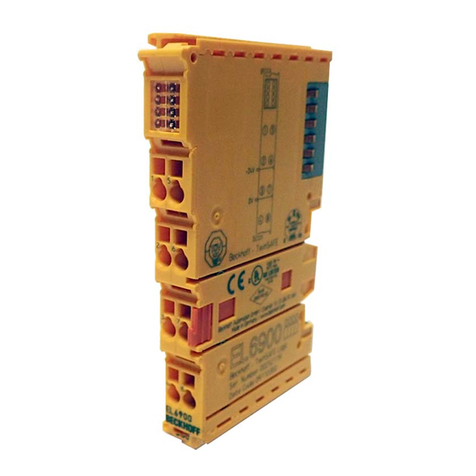 Beckhoff EL6900 operating instructions