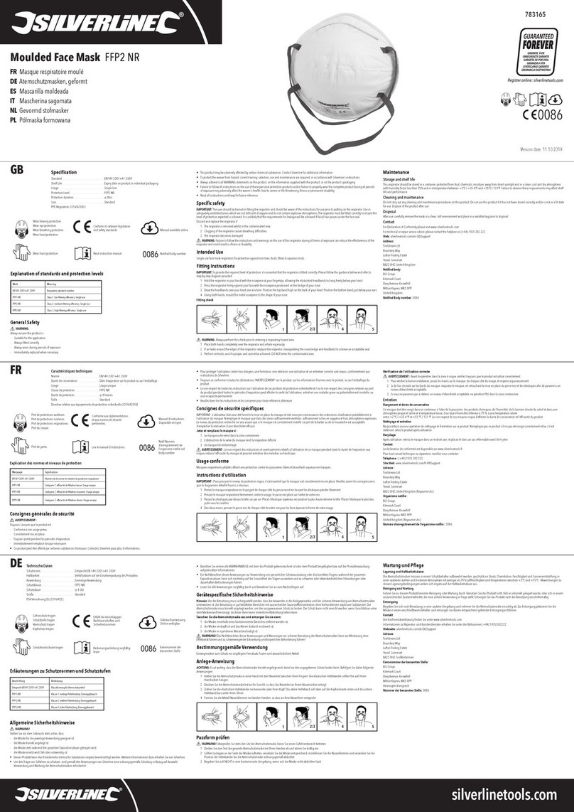 Silverline FFP2 NR User manual