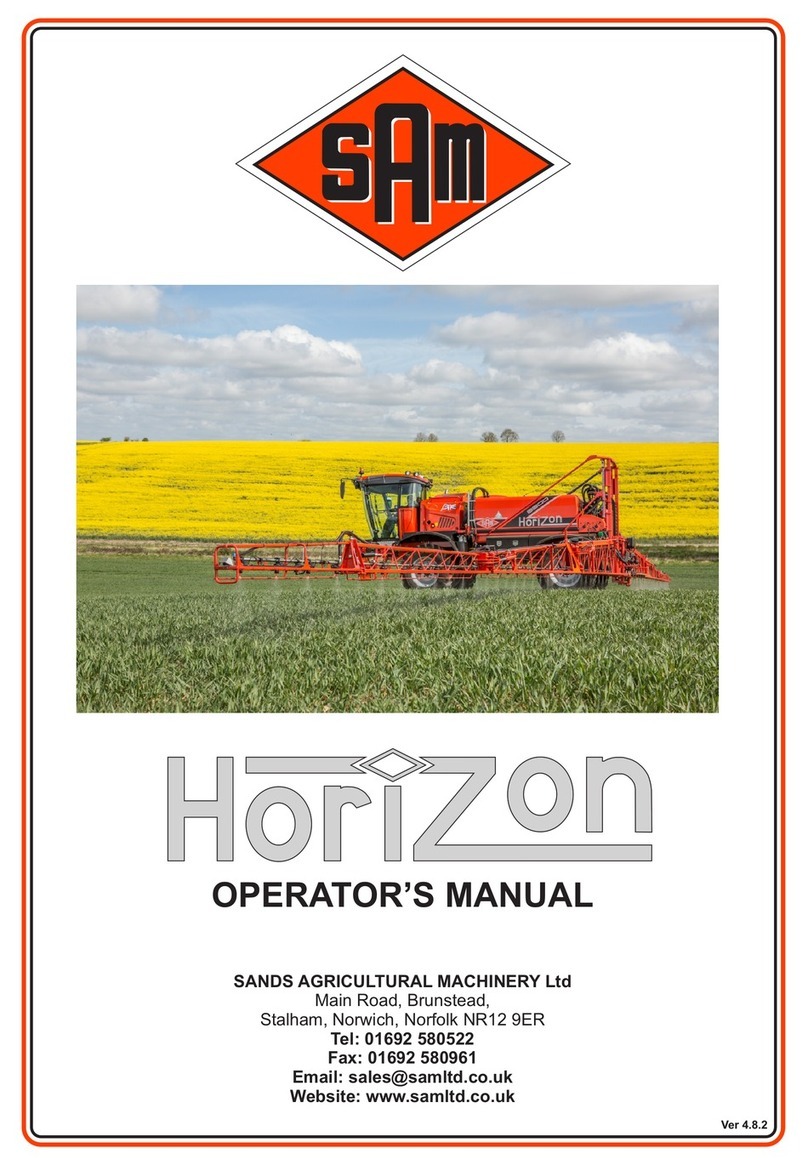 Sam Horizon Operator's manual