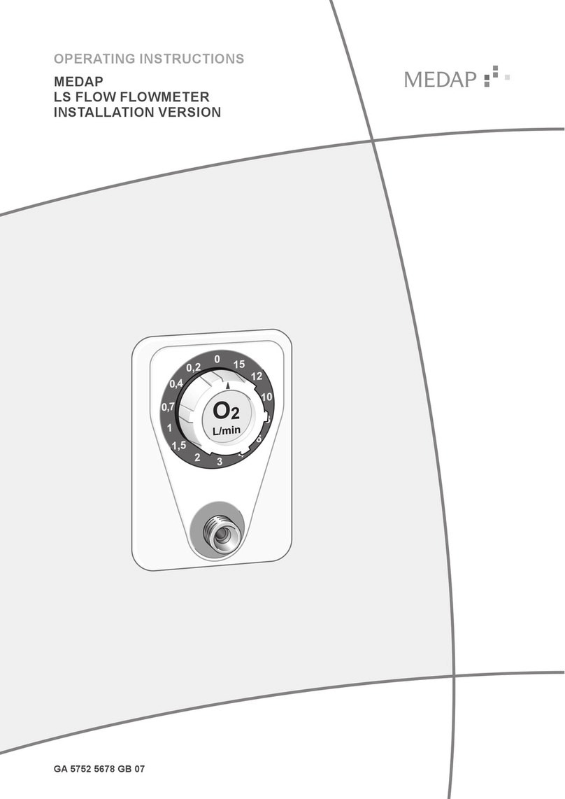 Atmos MEDAP LS FLOW operating instructions