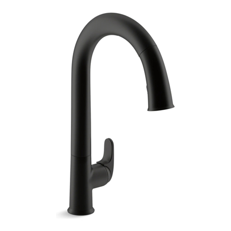 Kohler Sensate K-72218-WB-BL Assembly instructions