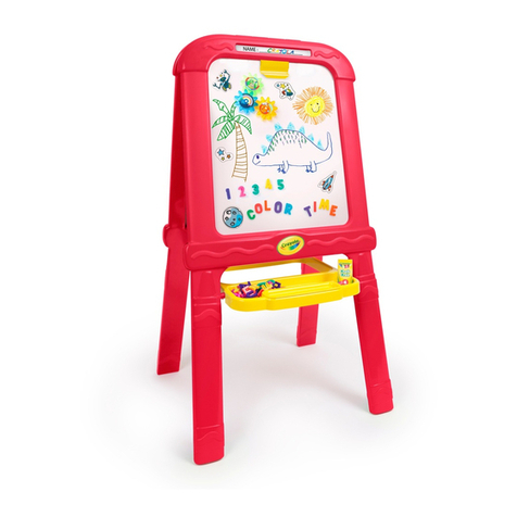 Crayola Creative Fun Double Easel User manual