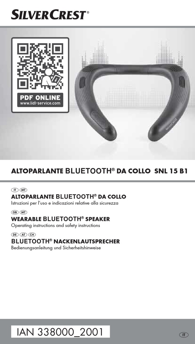Silvercrest DA COLLO SNL 15 B1 Product information sheet