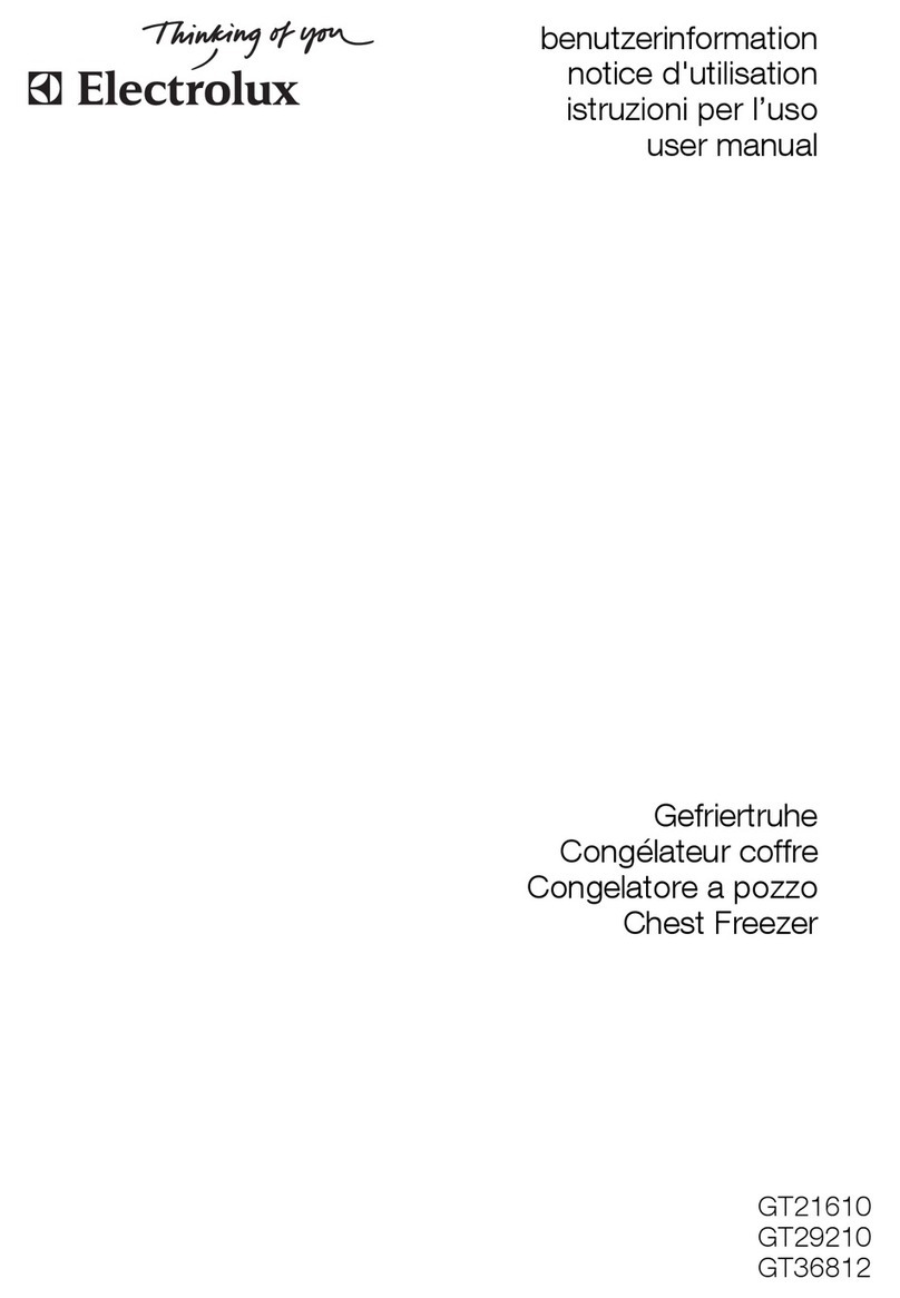 Electrolux GT21610 user manual