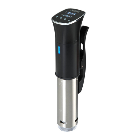 Bourgini Sous Vide Stick Deluxe instructions