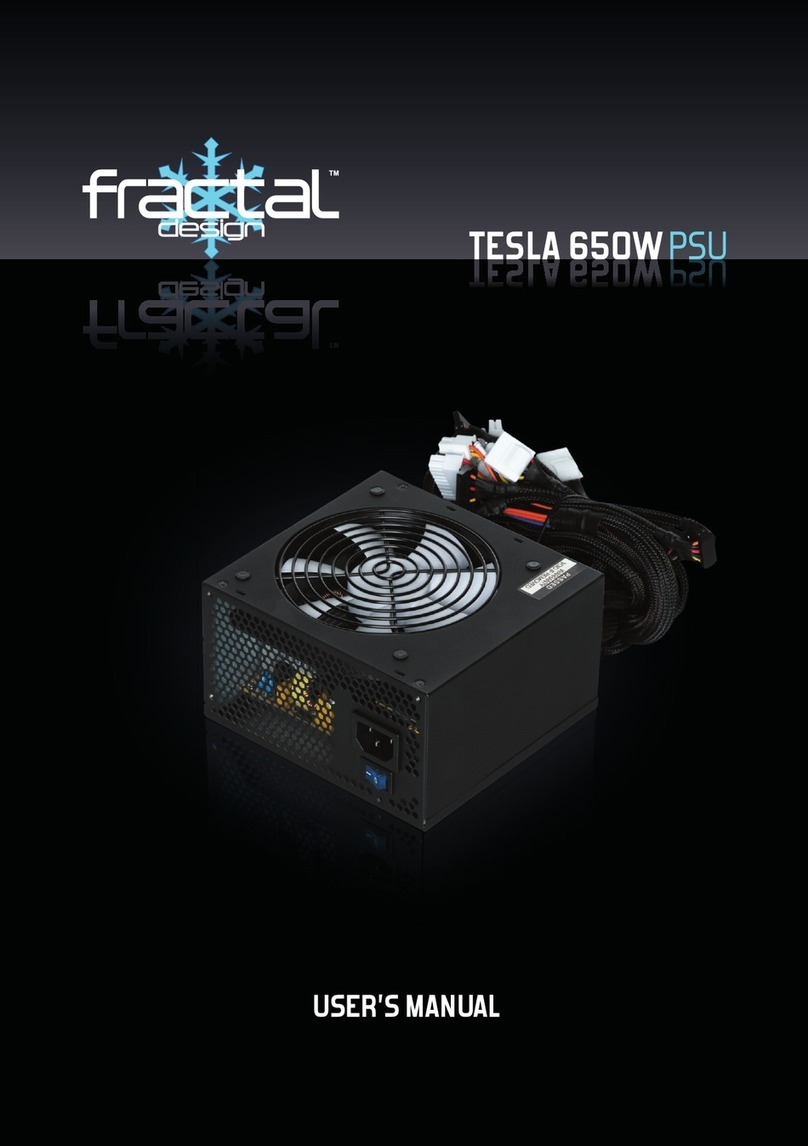 Fractal design Tesla user manual