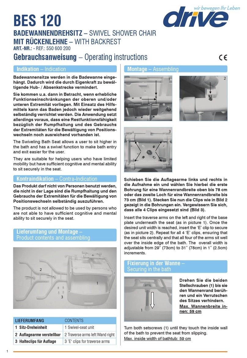 Drive BES 120 User manual