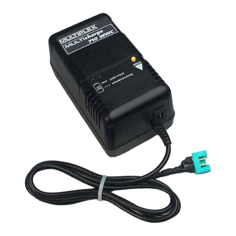 Multiplex MULTIcharger 810 WWC operating instructions