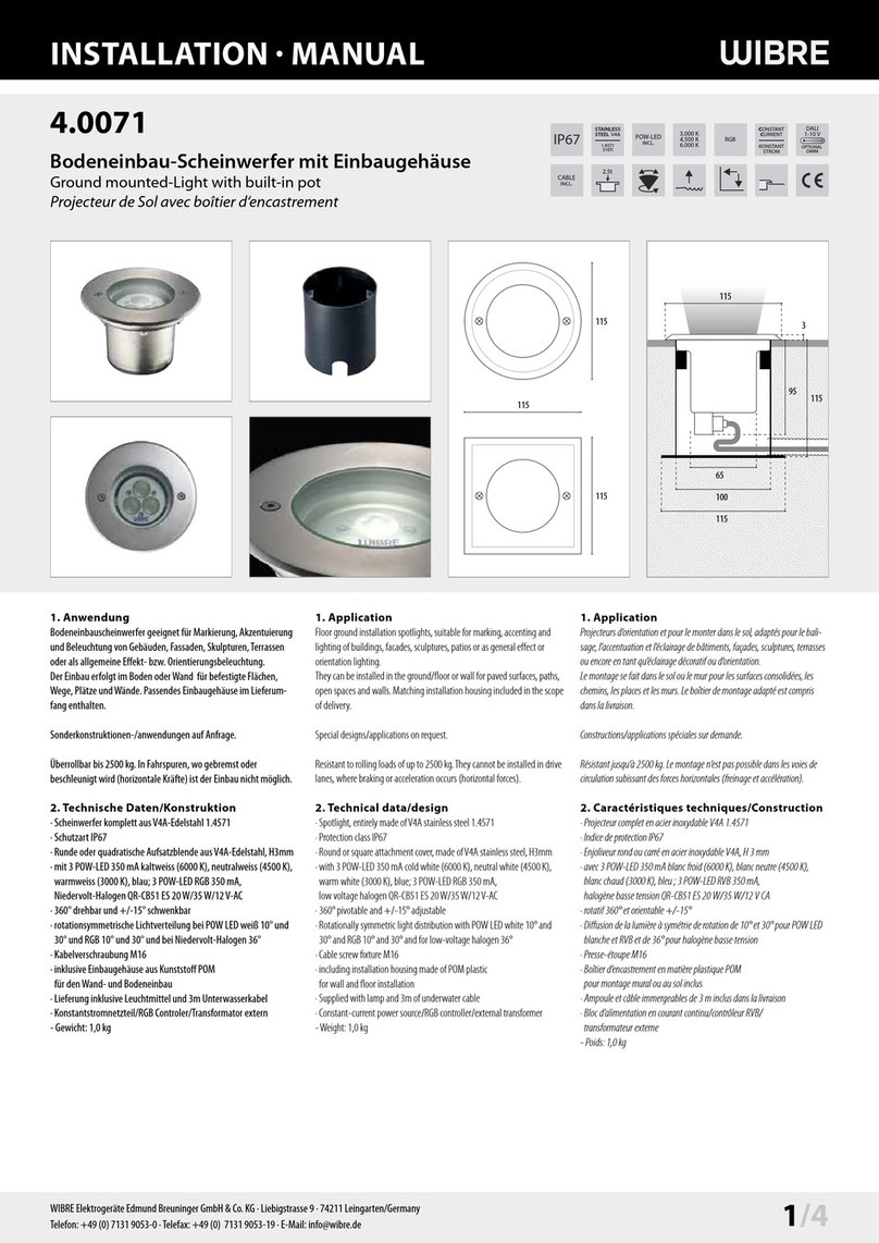 Wibre 4.0071 installation manual