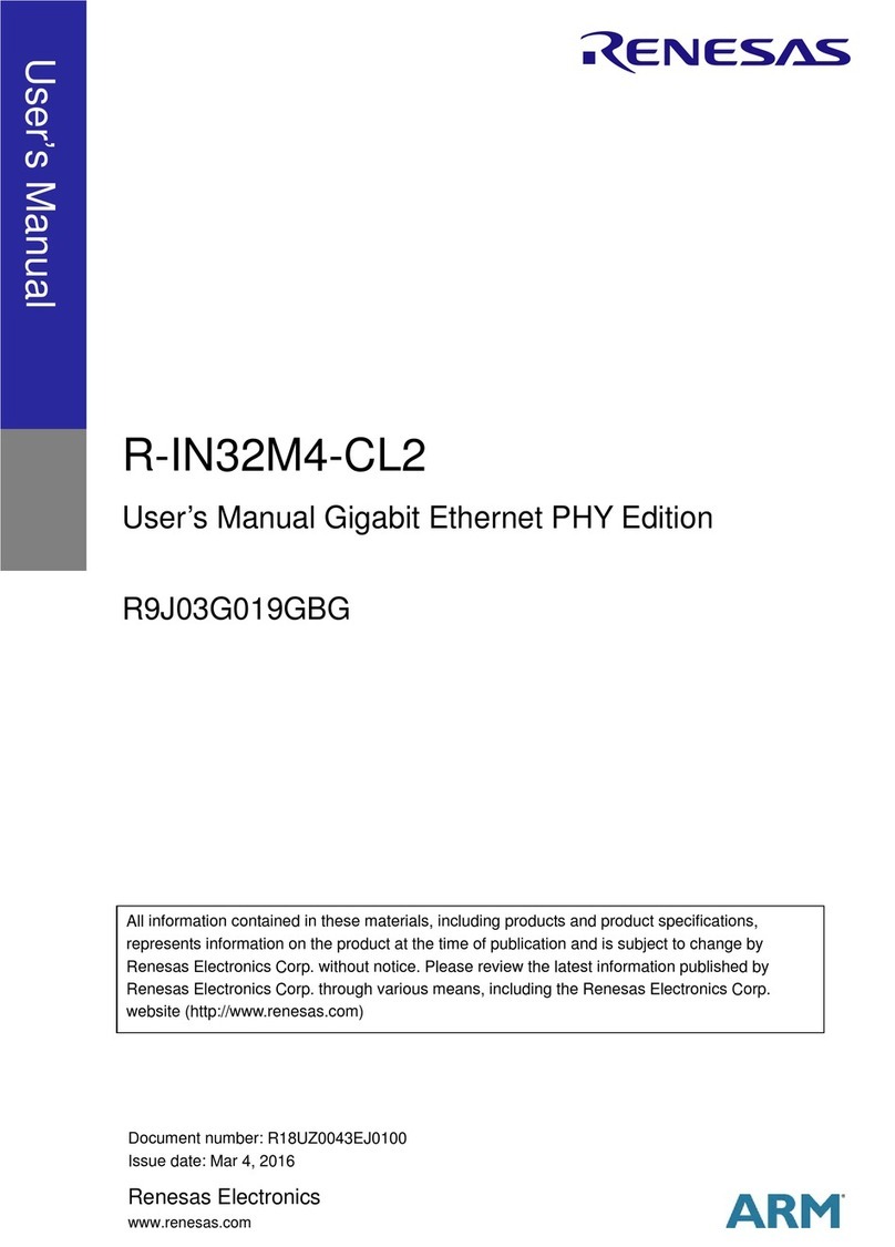 Renesas R-IN32M4-CL2 TESSERA user manual