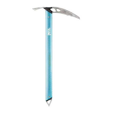 Petzl GLACIER LITERIDE TECHNICAL NOTICE