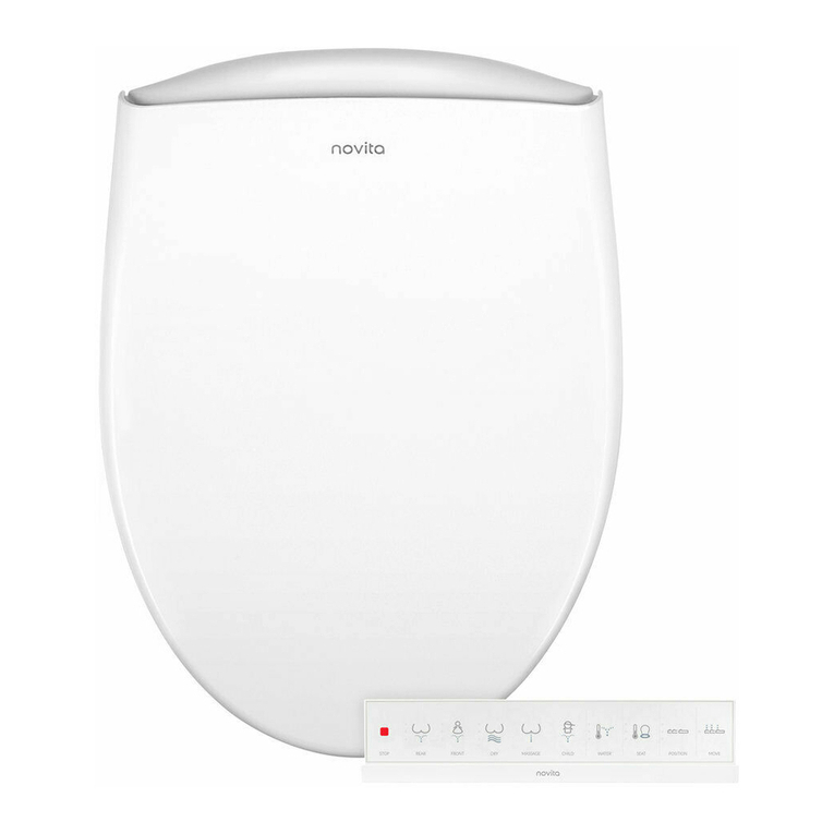 Kohler Novita BD-N450US Assembly instructions