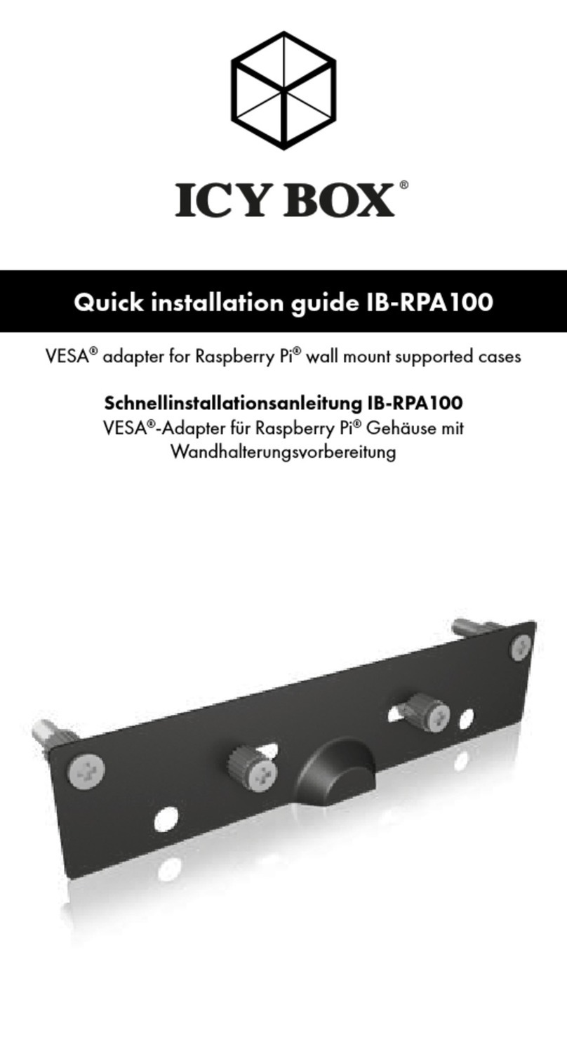 Icy Box IB-RPA100 User manual