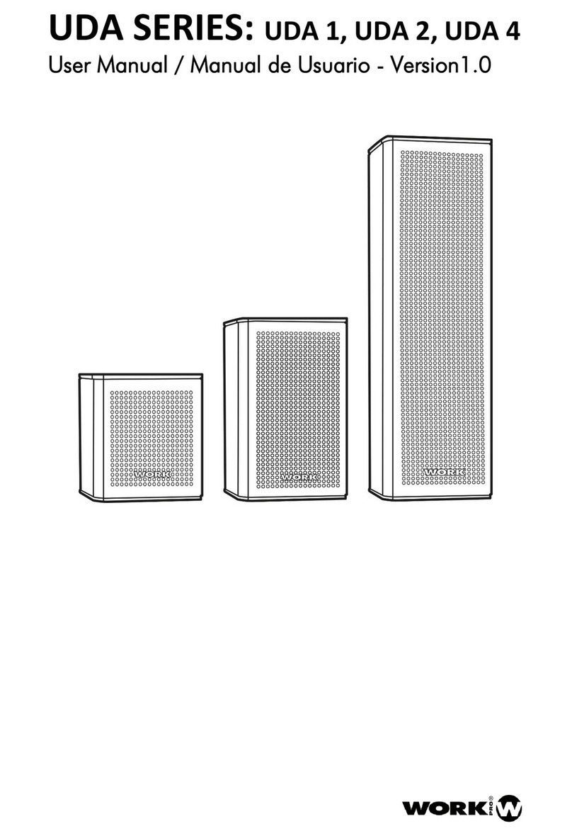 Equipson Work Pro UDA Series user manual