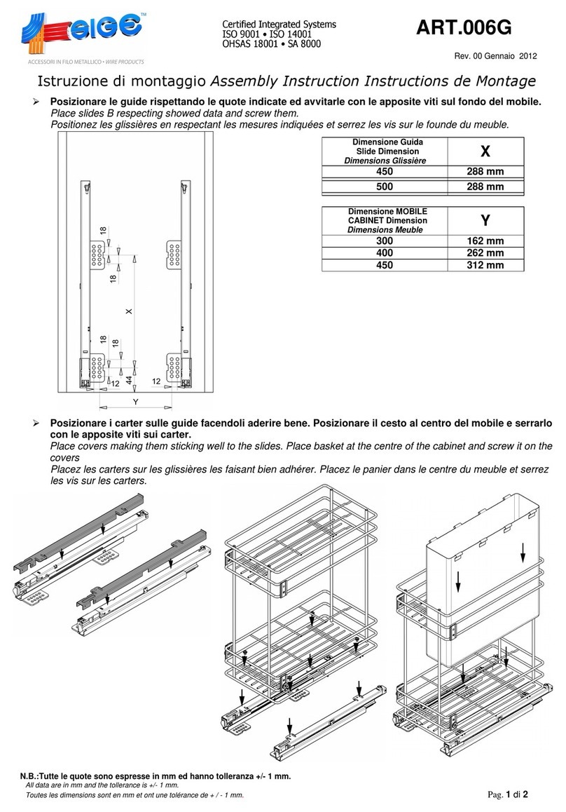 SIGE 006G Assembly instruction