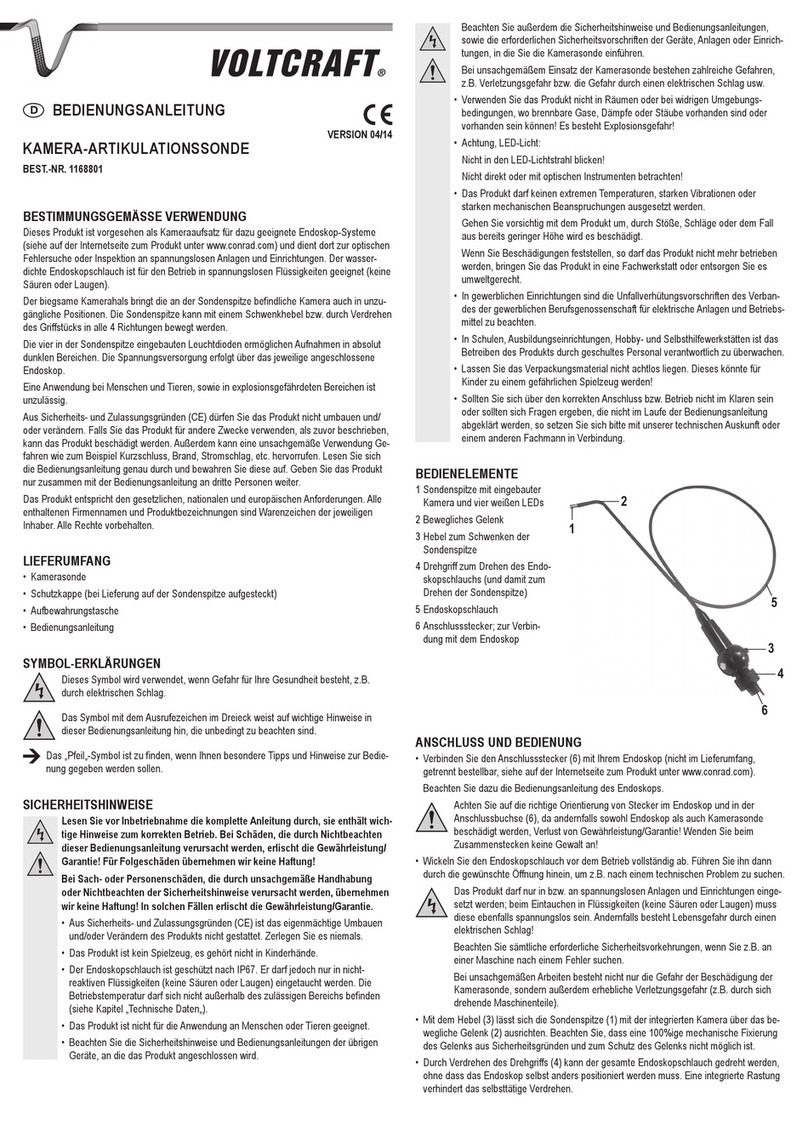 VOLTCRAFT 1168801 User manual