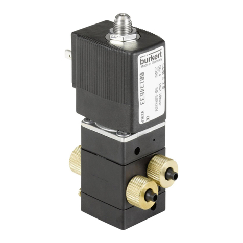 Burkert 5420 User manual