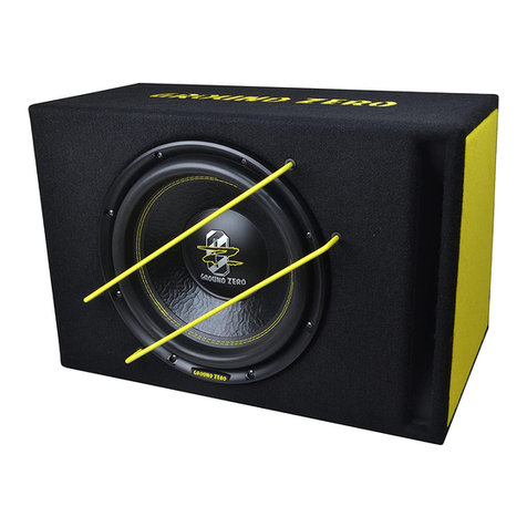 Ground Zero IRIDIUM SERIES owner's manual