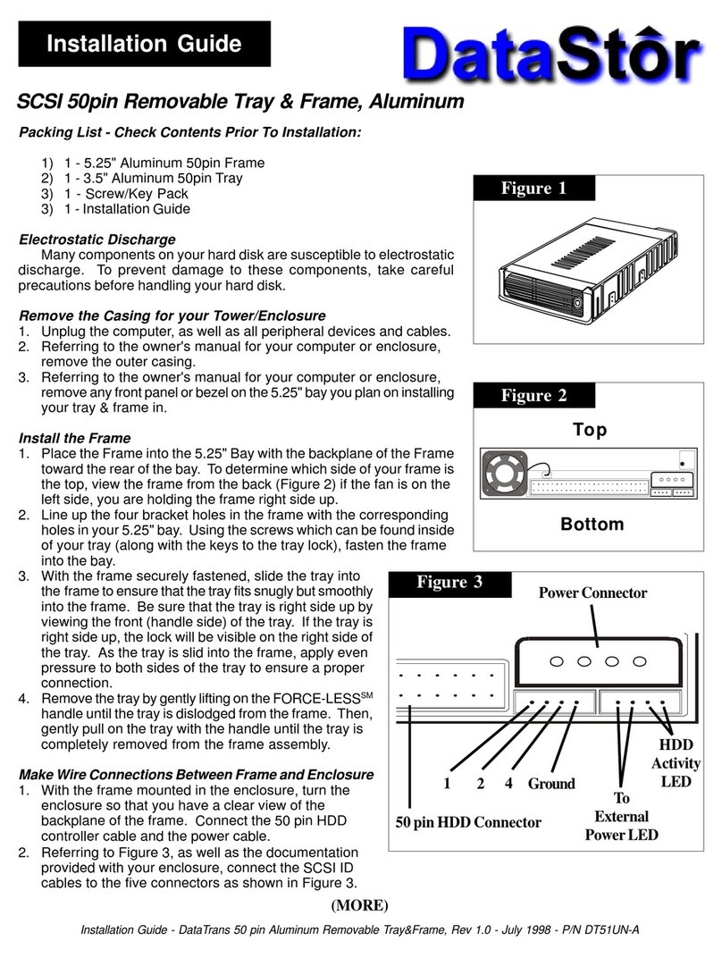 DataStor DT51UN-A installation guide