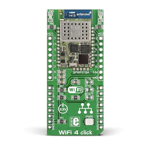 mikroElektronika WiFi 4 click User manual