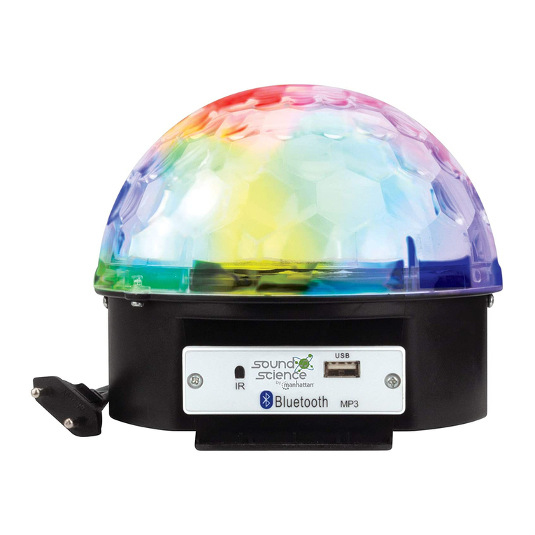 Manhattan Sound Science 165235 quick start guide
