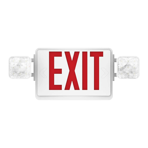 Sunco EXIT LED SIGN Install Guide and Manual