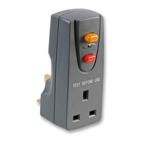 Pro-Elec RCD-1UK quick start guide