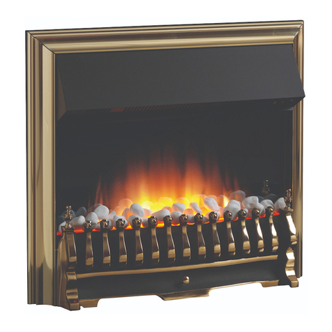 Flamerite Fires essence Tyrus 22 User manual Flamerite Fires essence Tyrus 22 User manual