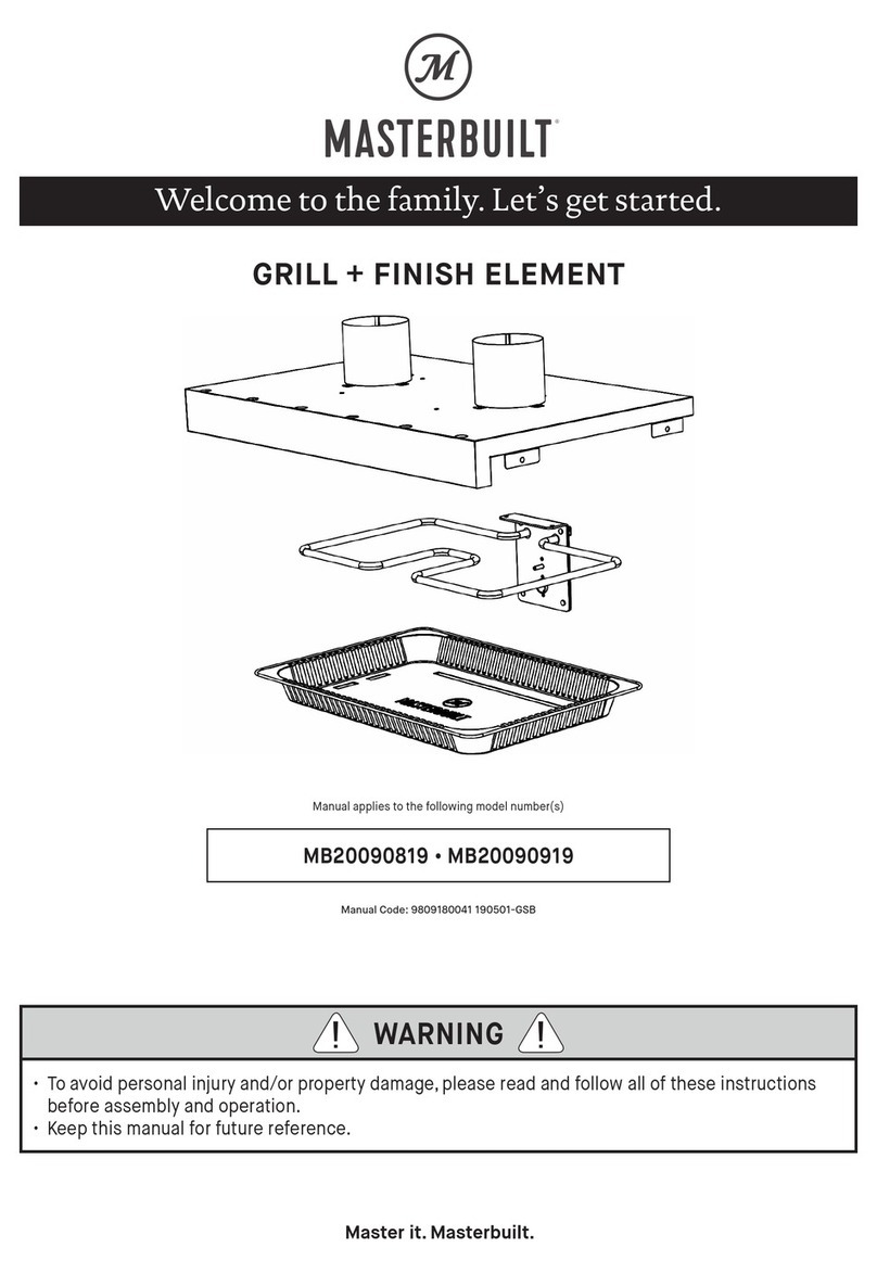 Masterbuilt MB20090819 manual